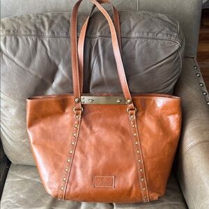 Patricia Nash Brown Leather Tote Bag